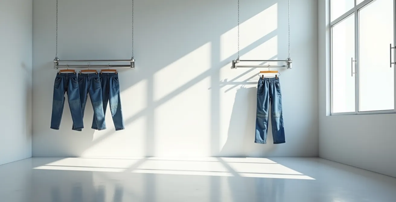 Environnement de travail moderne avec équipements ergonomiques